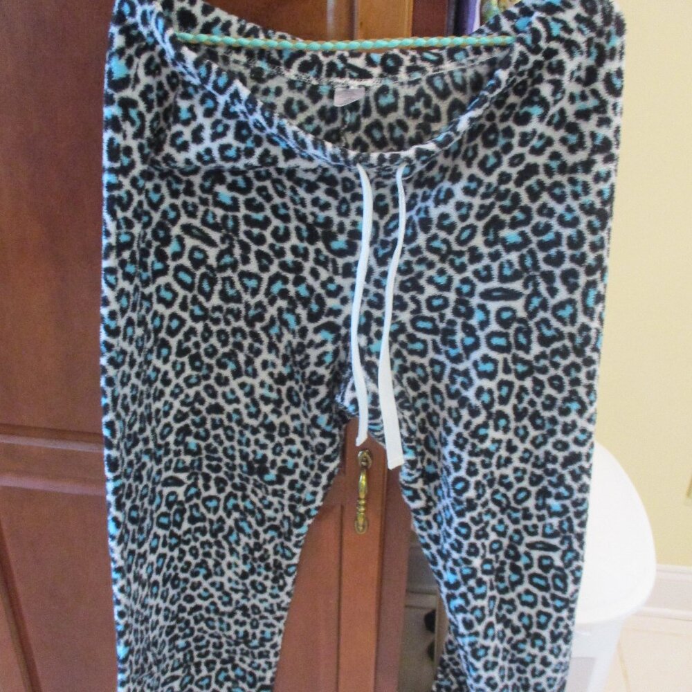 Women's Polyester Drawstring Lounge Pants Size: Large (12-14)